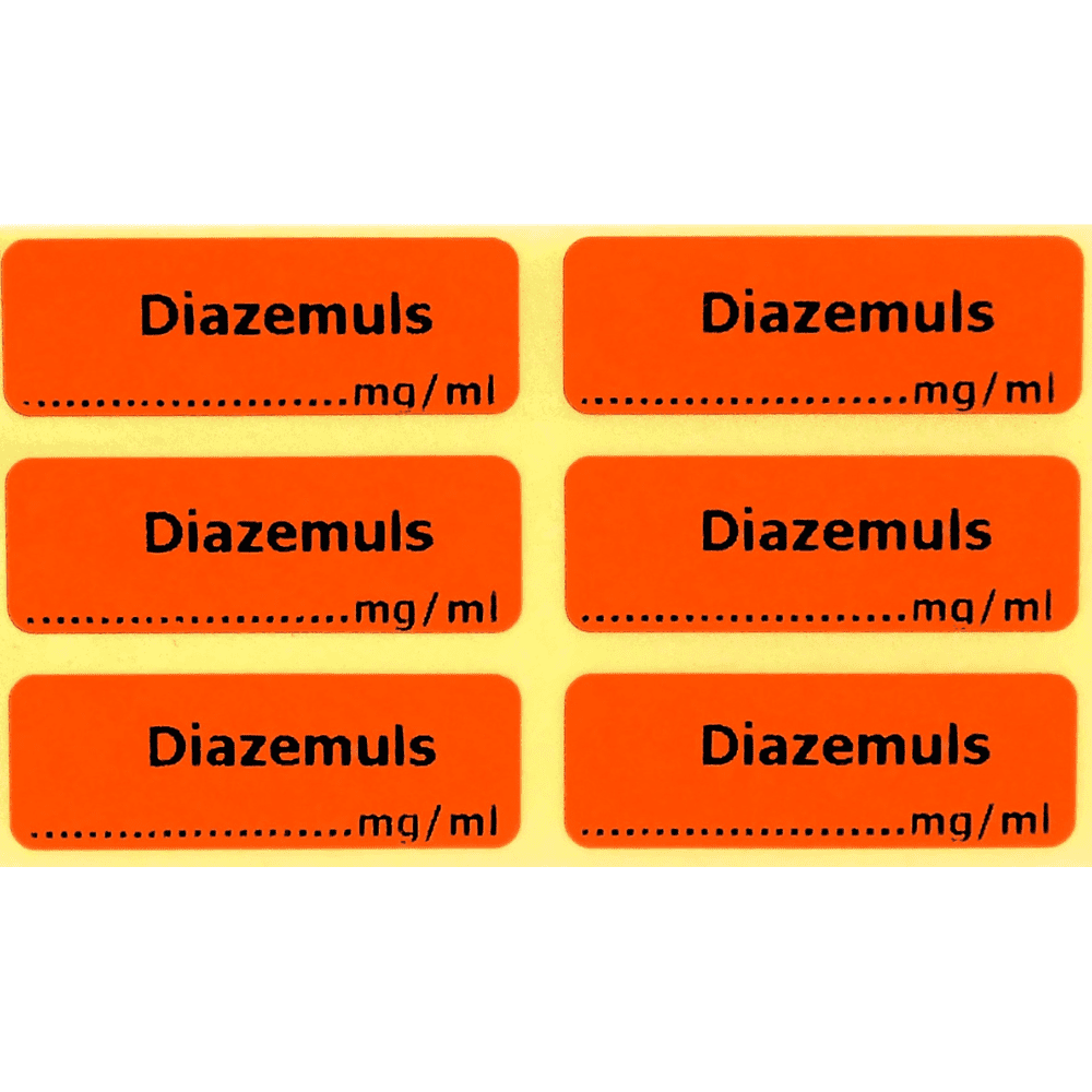 Diazemuls labels Diazemuls labels