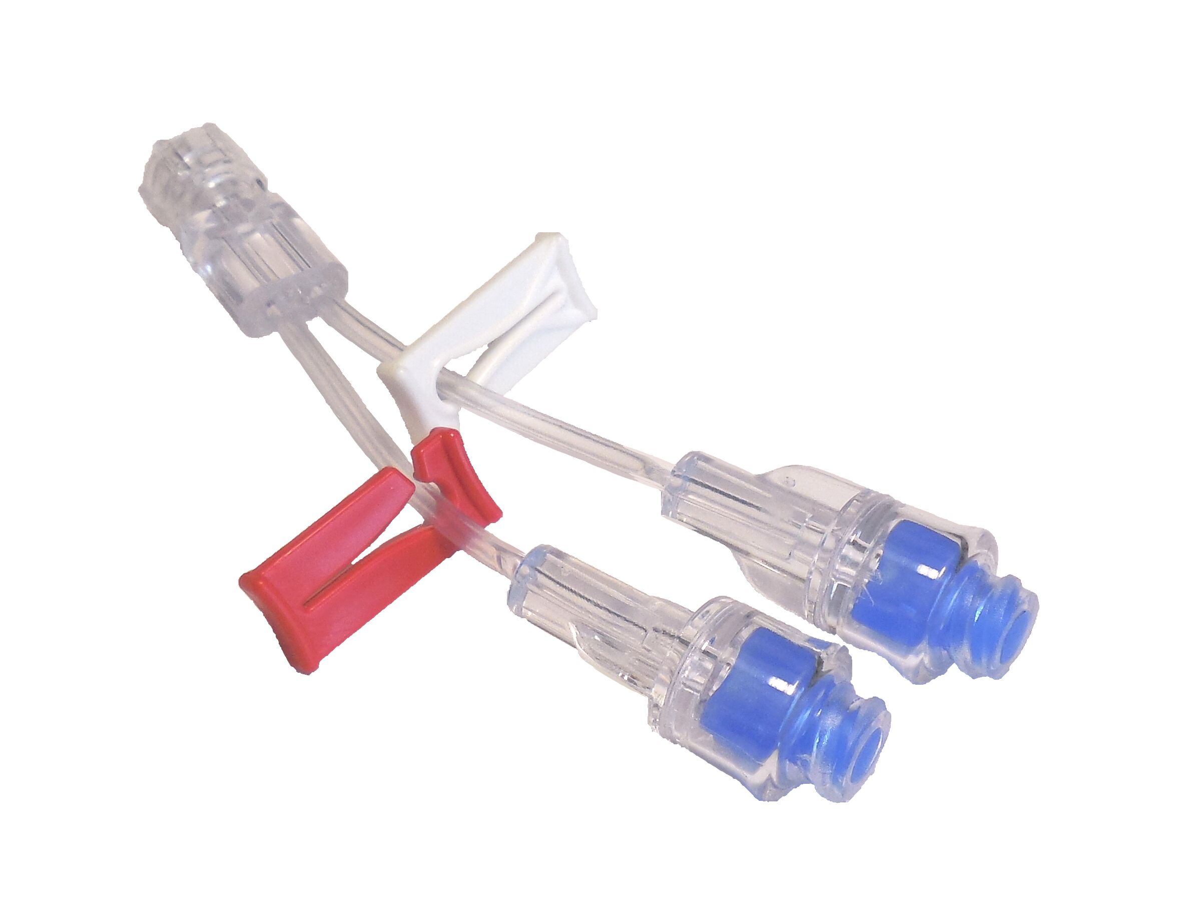 Needle free moduconn y connector