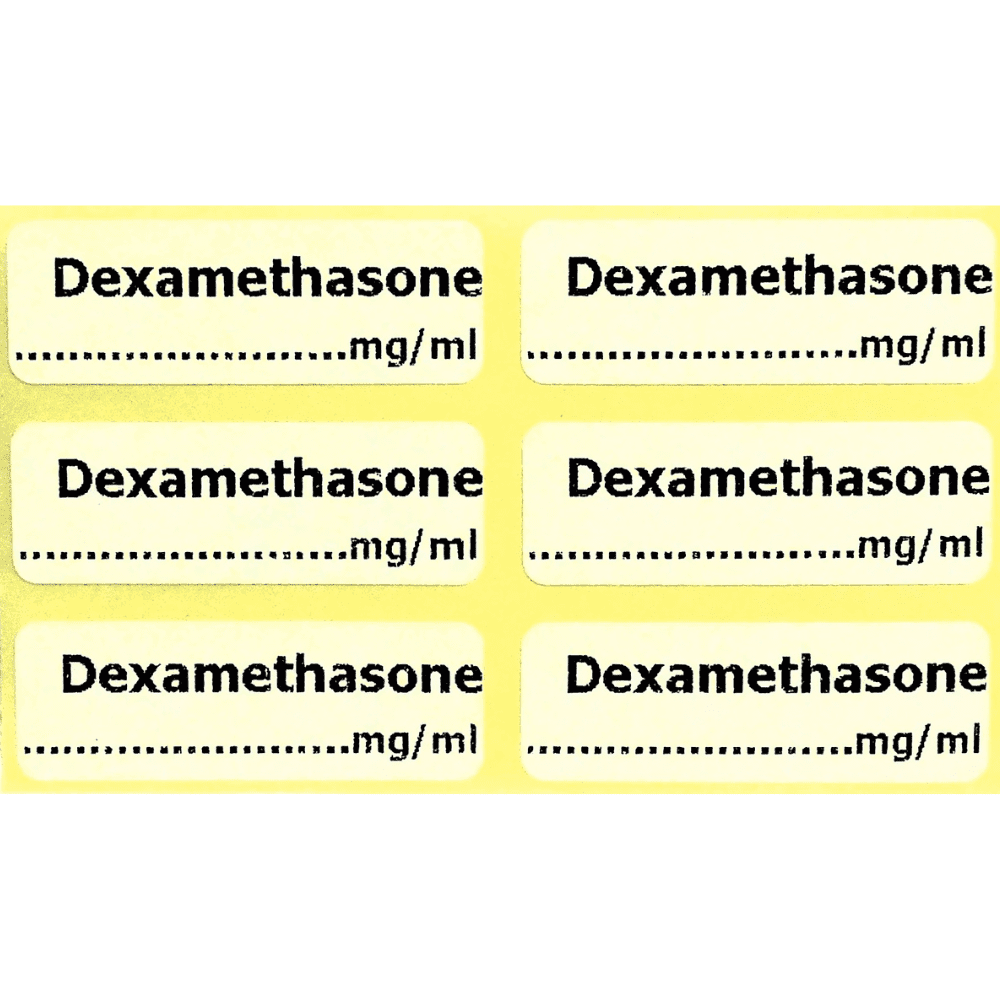 Dexamethasone labels Dexamethasone labels