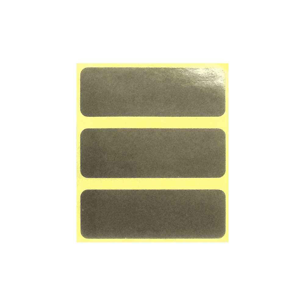 Blank grey syringe labels box of 400