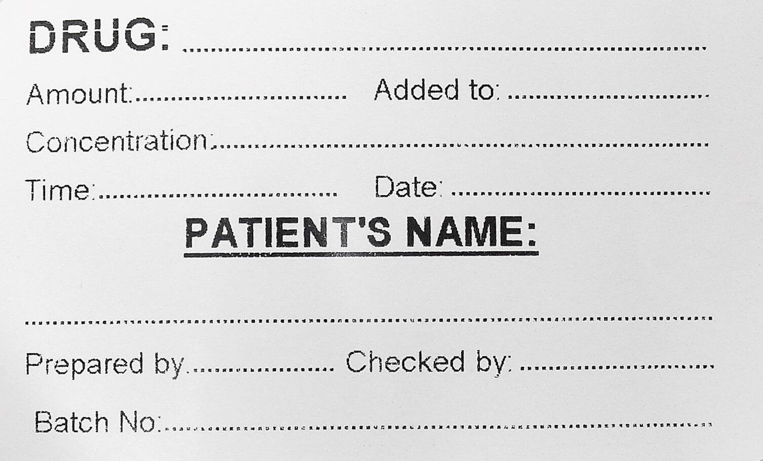 Clinics white medication labels 200 roll 47x80mm j2708 Clinics white medication labels 200 roll 47x80mm j2708