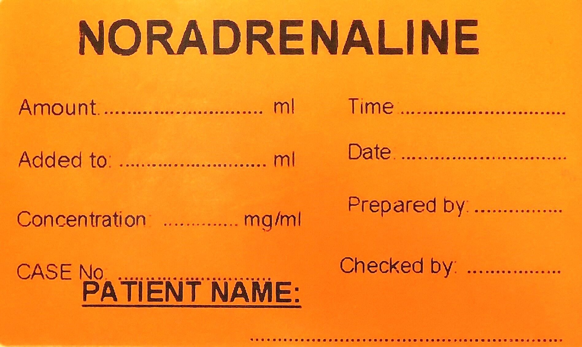 Clinics orange medication labels 200 roll 47x80mm j2713 Clinics orange medication labels 200 roll 47x80mm j2713