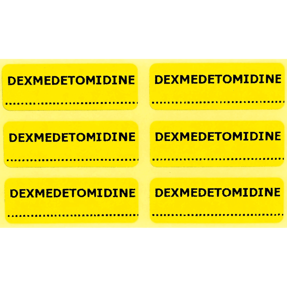Dexmedetomidine label