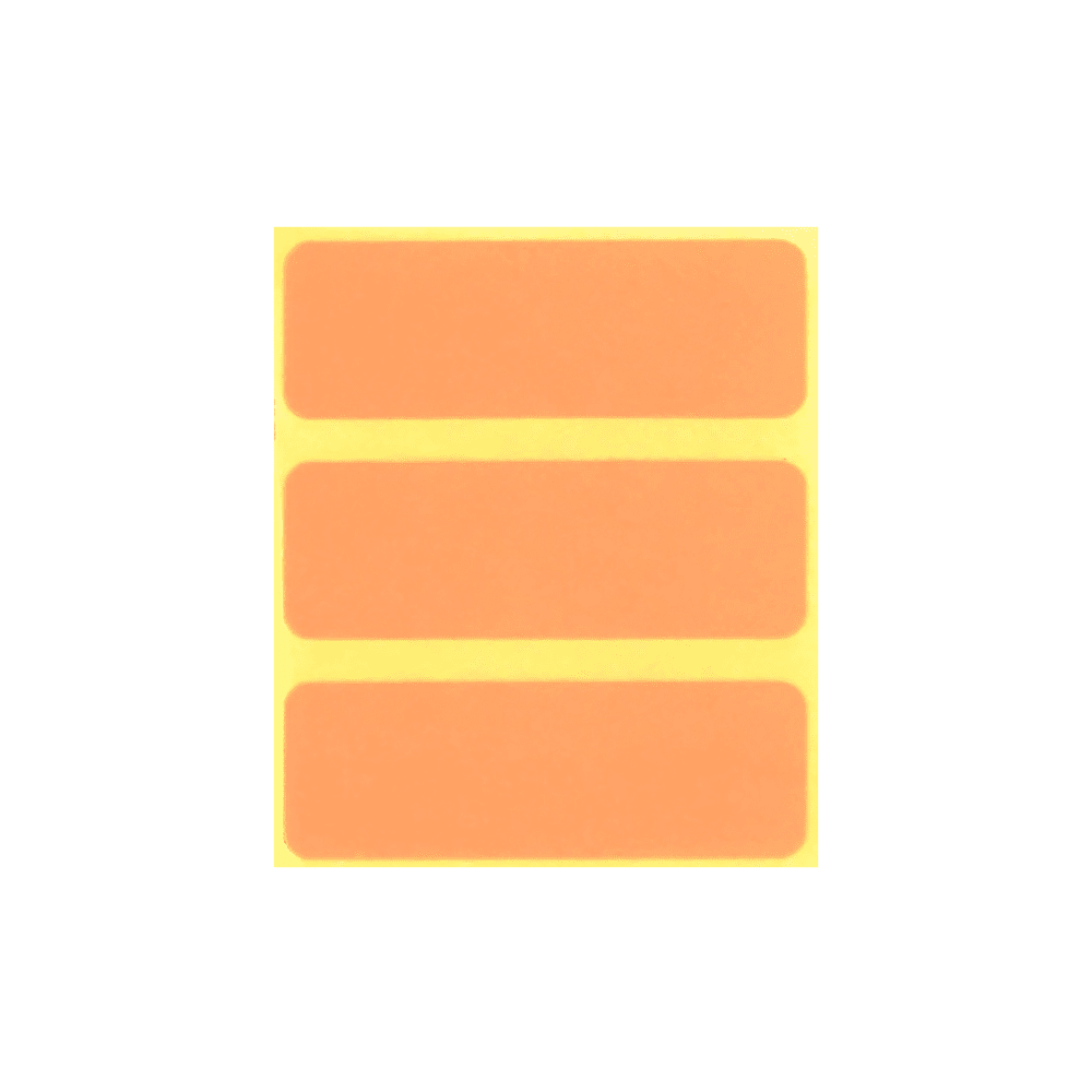 Blank salmon label box of 400