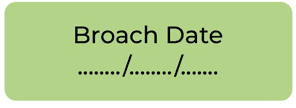 J2703 83 broach date Green rounded button labeled broach date with dotted daymonthyear format placeholders